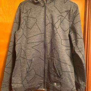 Youth hooded light weight jacket